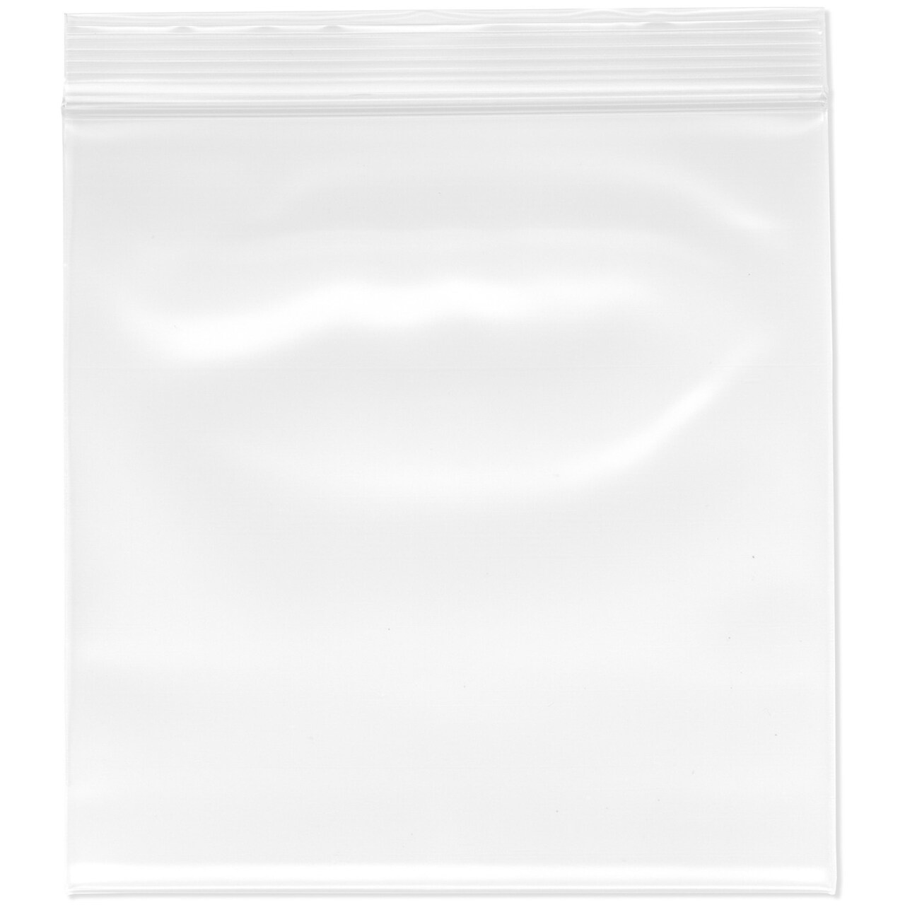 Plymor 6" x 6", 6 Mil Industrial Duty Zipper Reclosable Plastic Bags